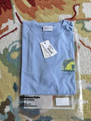 Thisisneverthat Palm Tree Tee Light Blue