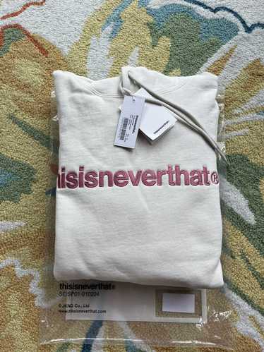 Thisisneverthat T-Logo Hoodie Natural