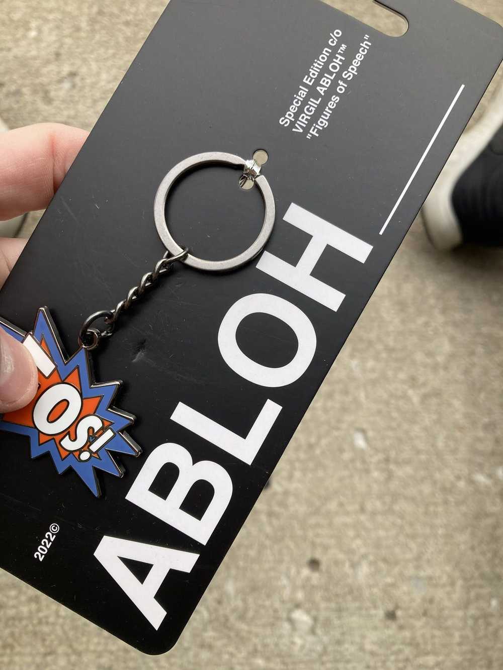 Virgil Abloh Gymnastic Art Institution Keychain - image 2