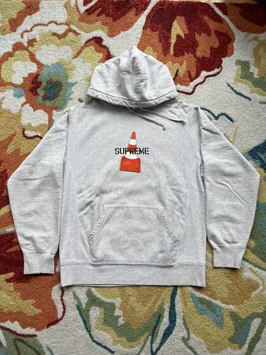 Supreme Cone Hoodie FW19 Grey