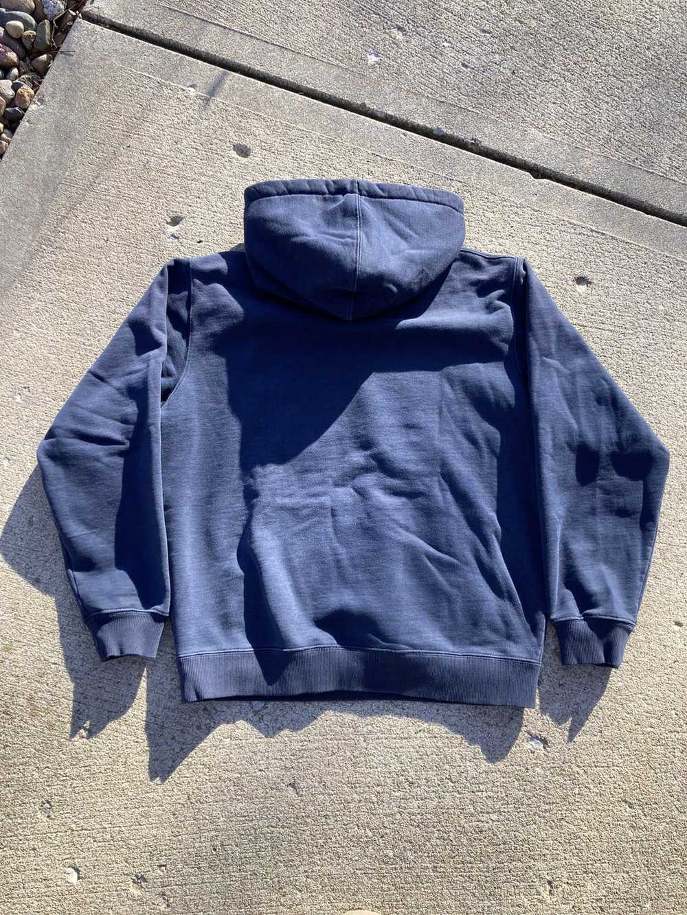 Supreme Champion Label Hoodie FW18 Navy - image 2