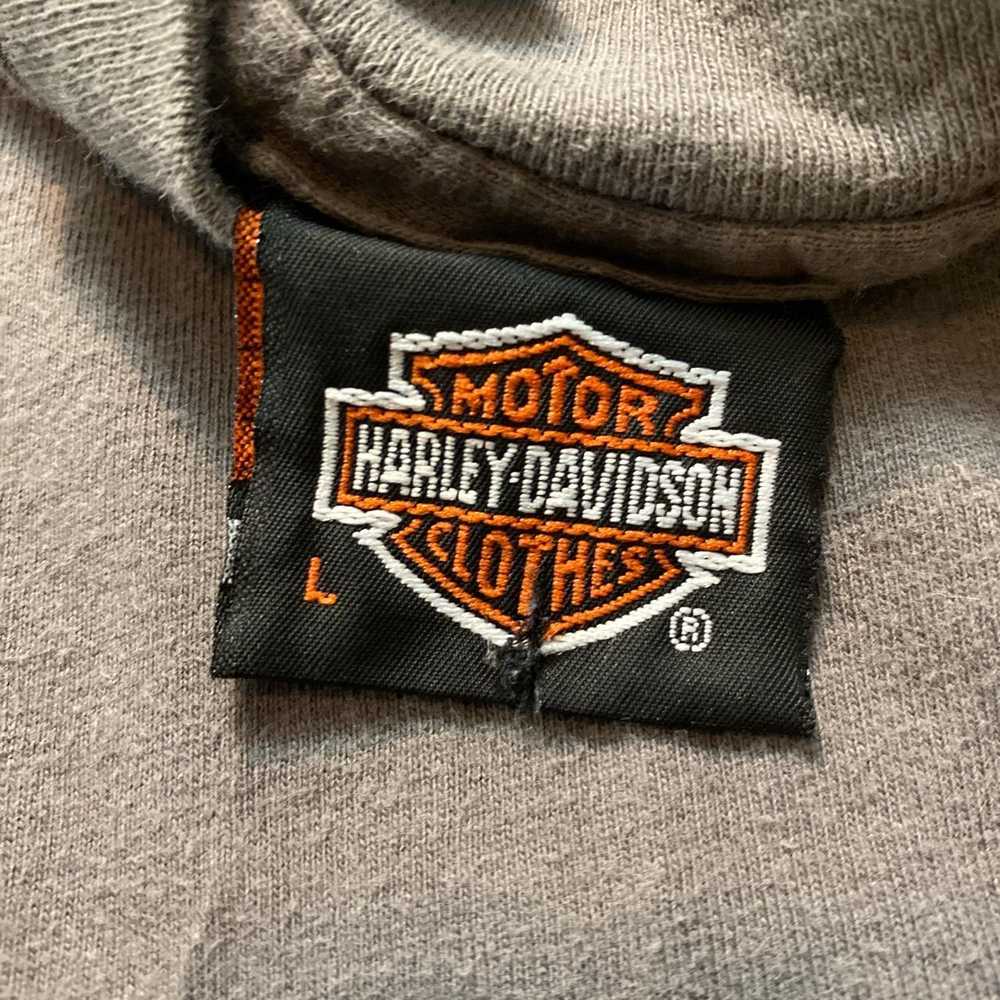 Harley Davidson Men's Grey T-shirt - image 5