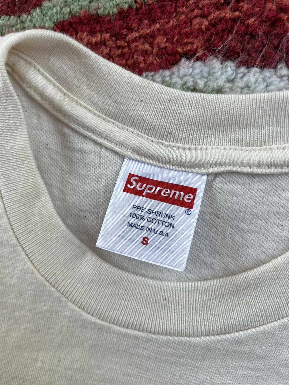 Supreme Greta Tee FW22 Natural - image 4