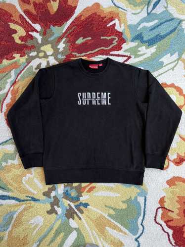 Supreme World Famous Crewneck FW18 Black