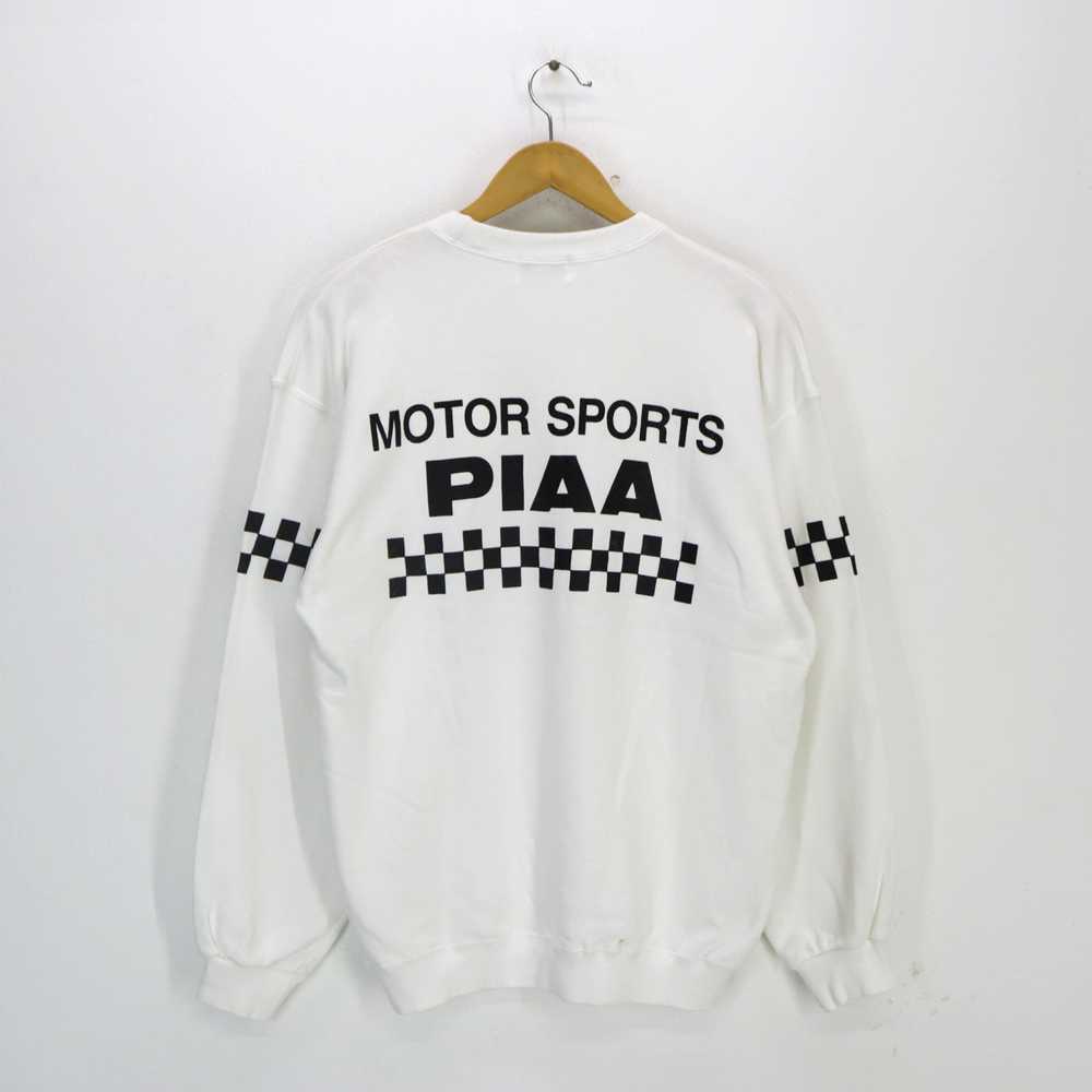 Rare! Vintage 80s 90s PIAA MOTOR SPORTS Sweatshir… - image 6