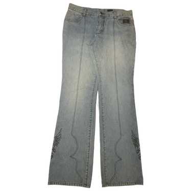 Harley Davidson - Tattoo Seamed Bootcut Jeans - image 1