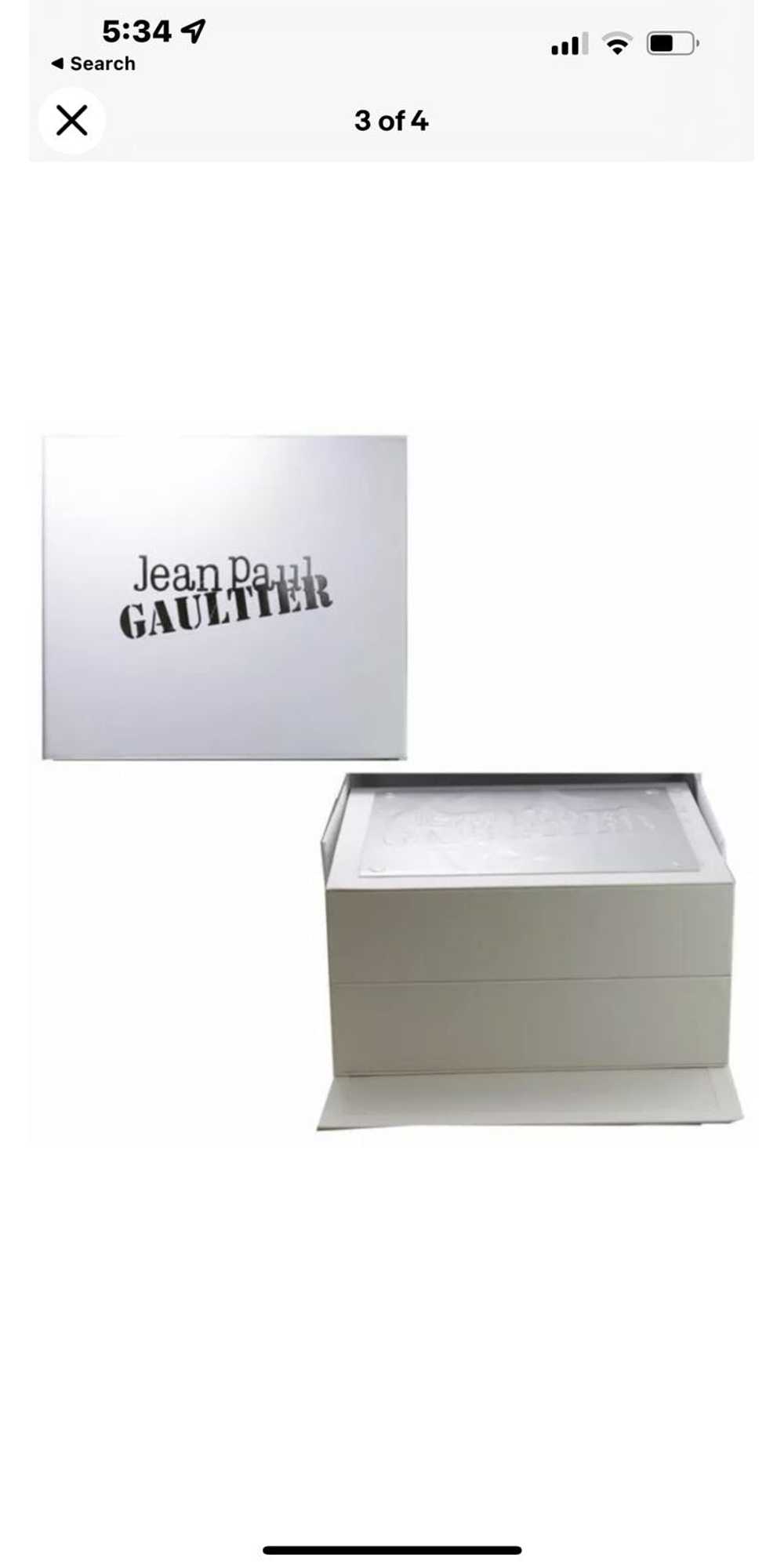 Jean Paul Gaultier Crocodile-effect silver watch - image 2
