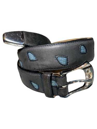 Vintage - Denim patchwork belt