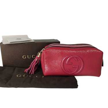 GUCCI Patent leather "Soho" clutch bag - image 1