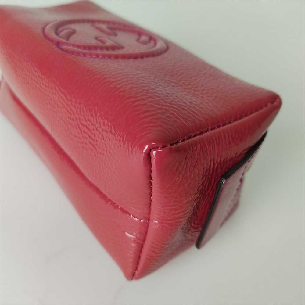 GUCCI Patent leather "Soho" clutch bag - image 7
