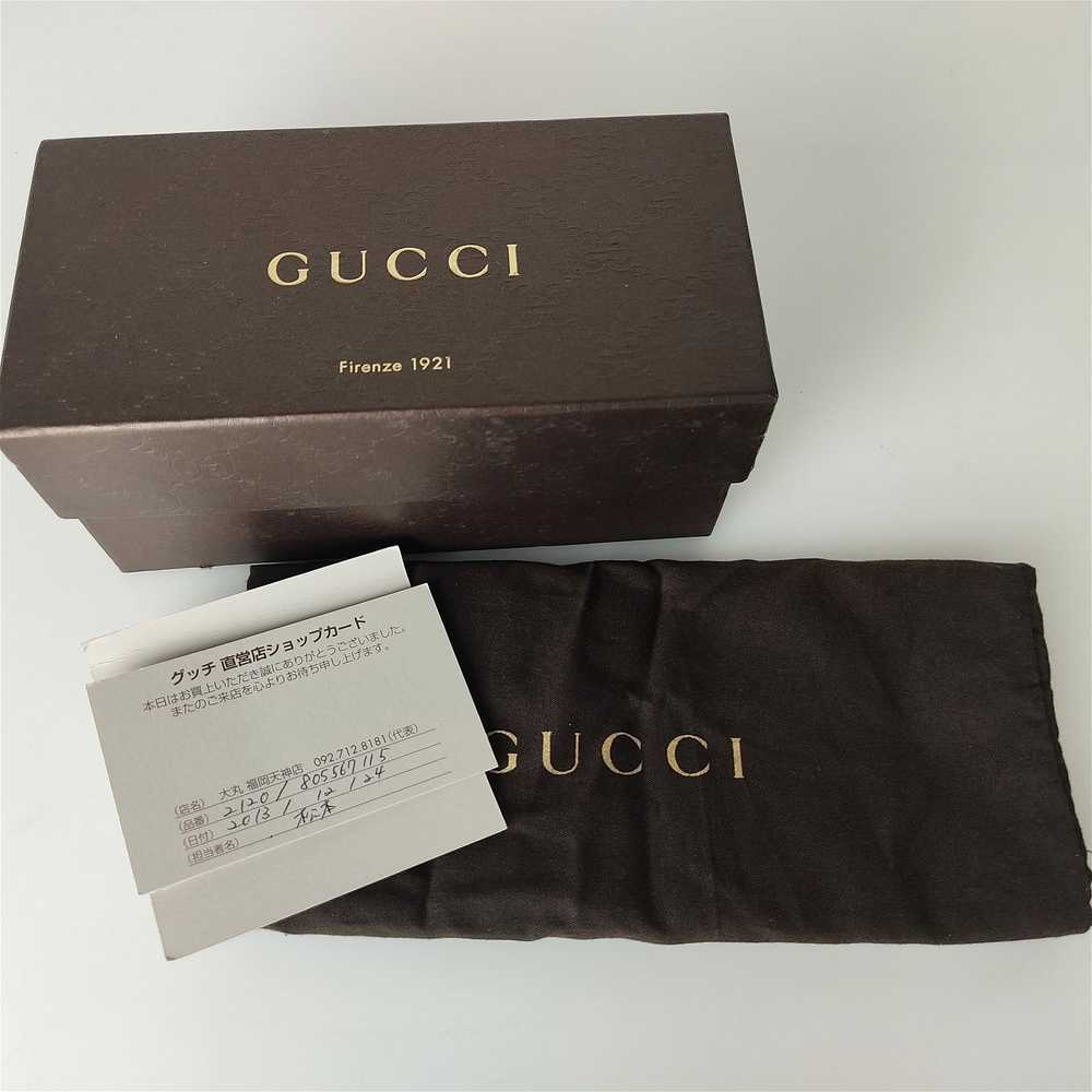 GUCCI Patent leather "Soho" clutch bag - image 9