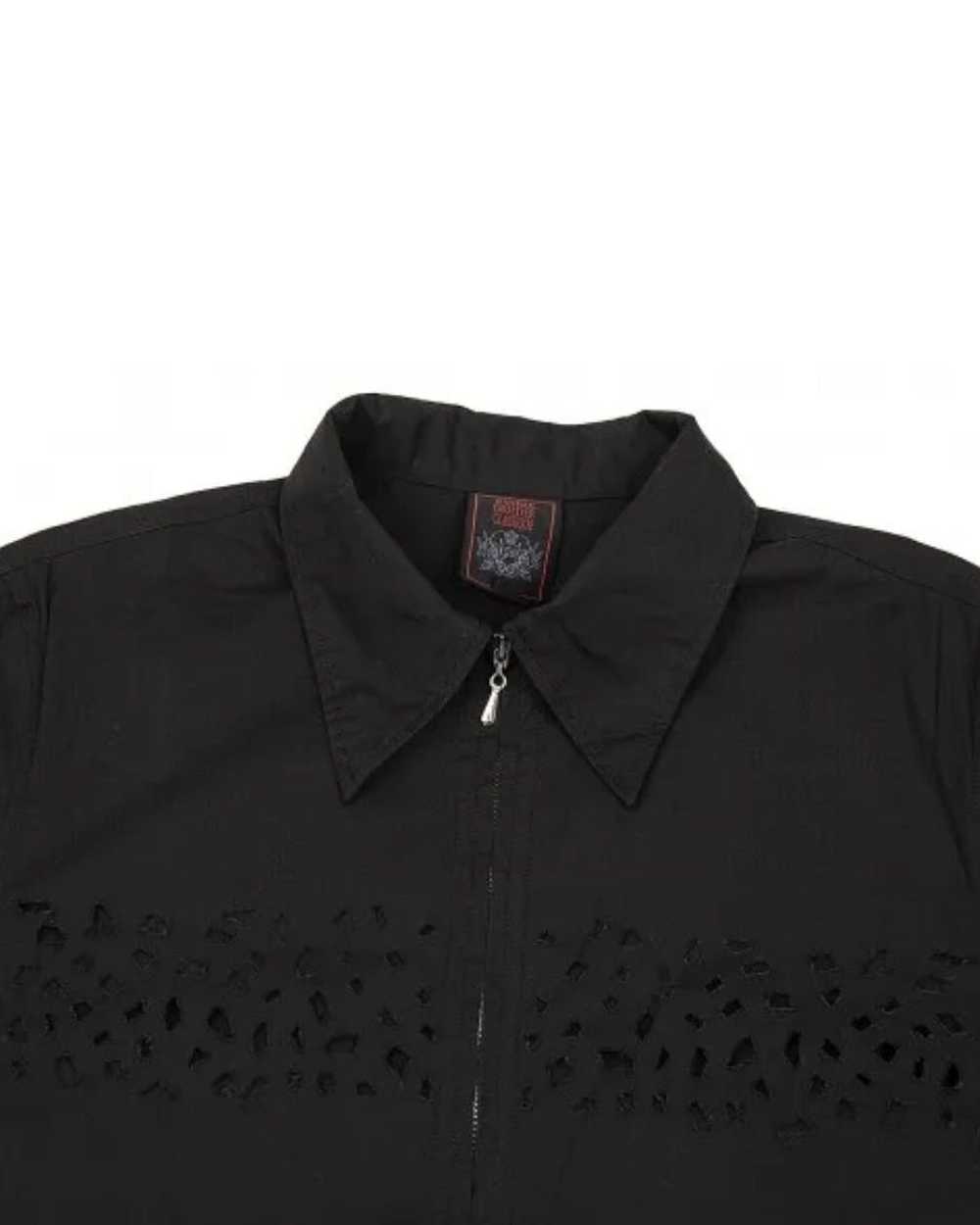Jean Paul Gaultier Laser-Cut Zip-Up Shirt - image 2