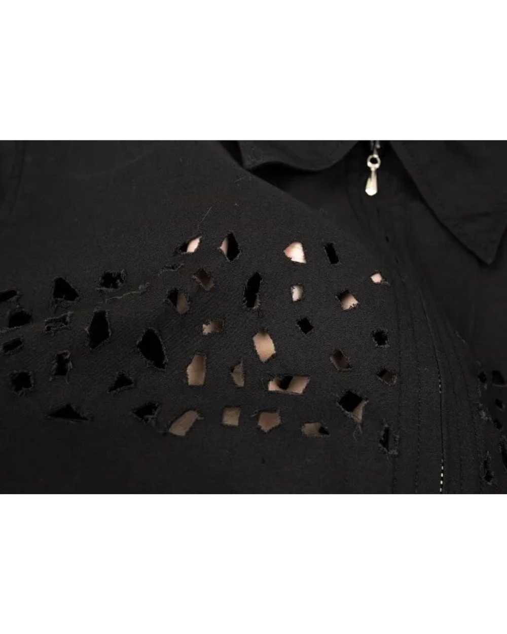 Jean Paul Gaultier Laser-Cut Zip-Up Shirt - image 6