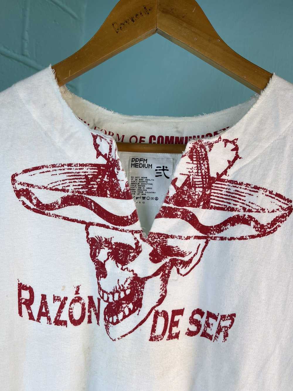 Hysteric Glamour PPFM Razon Deser Skull Cowboy Tee - image 6