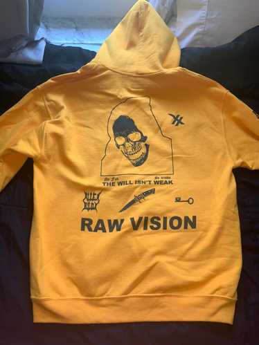 LIL PEEP Lil peep Raw vision hoodie OG