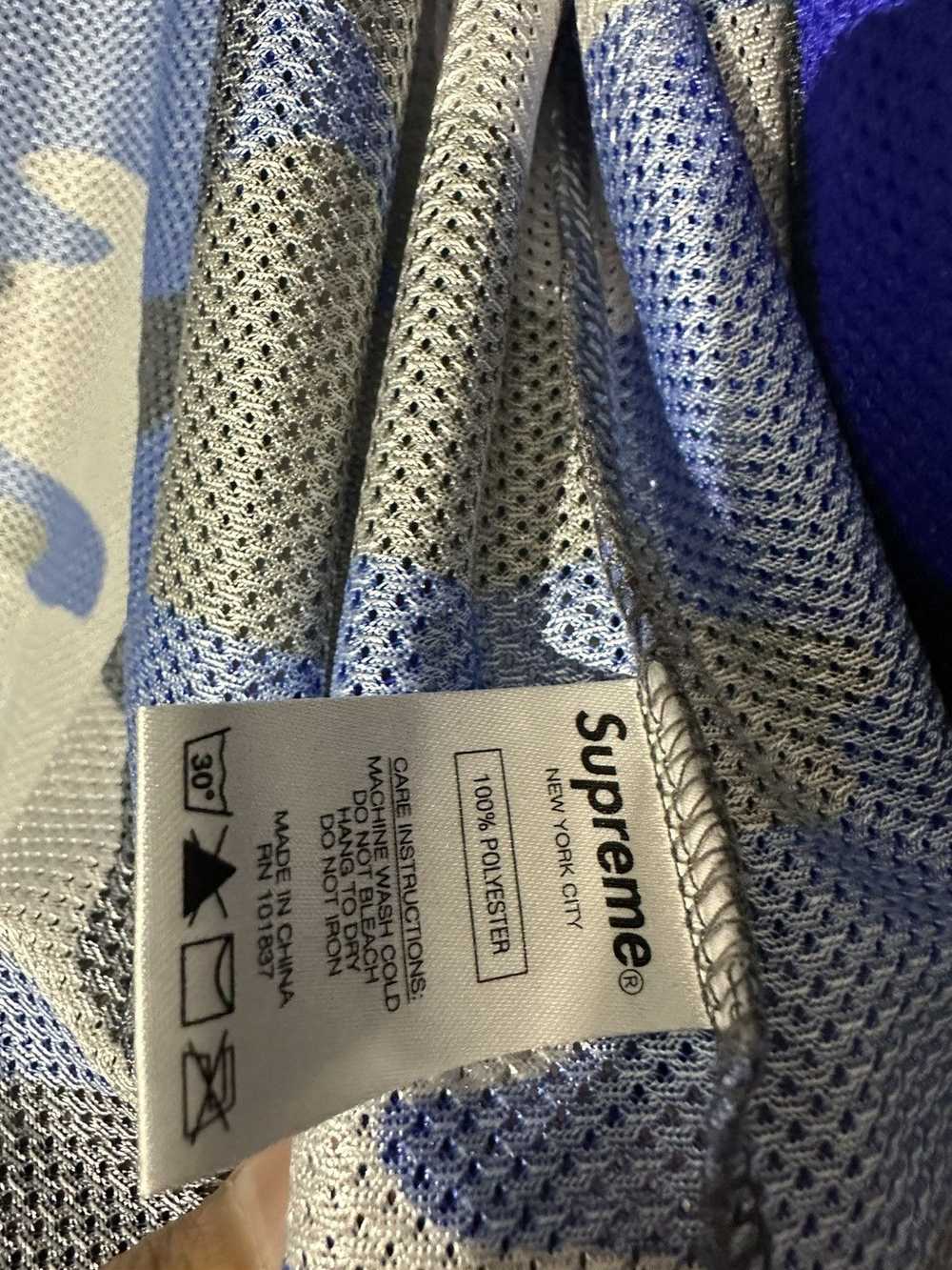 Supreme Supreme Camo Blue Button Up mesh XL - image 10