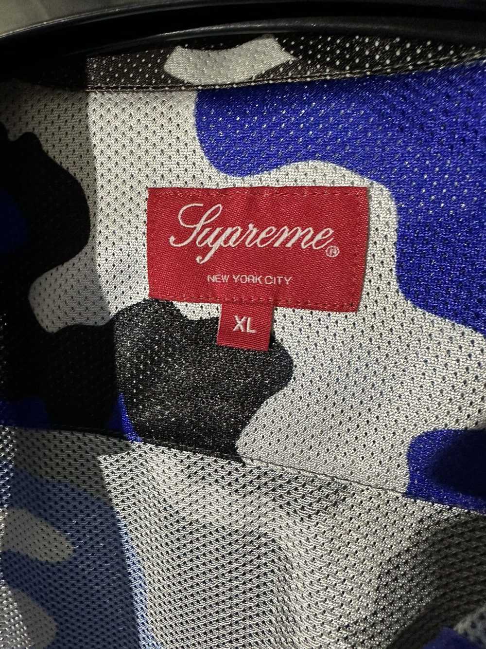 Supreme Supreme Camo Blue Button Up mesh XL - image 11