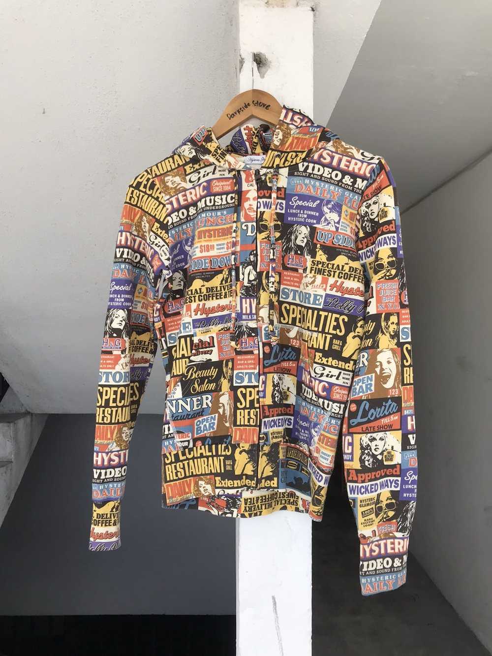 Rare Hysteric Glamour Fullprint Zipper Hoodie - image 10