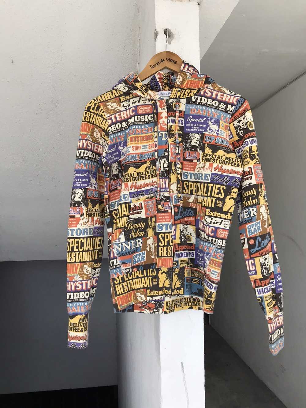 Rare Hysteric Glamour Fullprint Zipper Hoodie - image 8