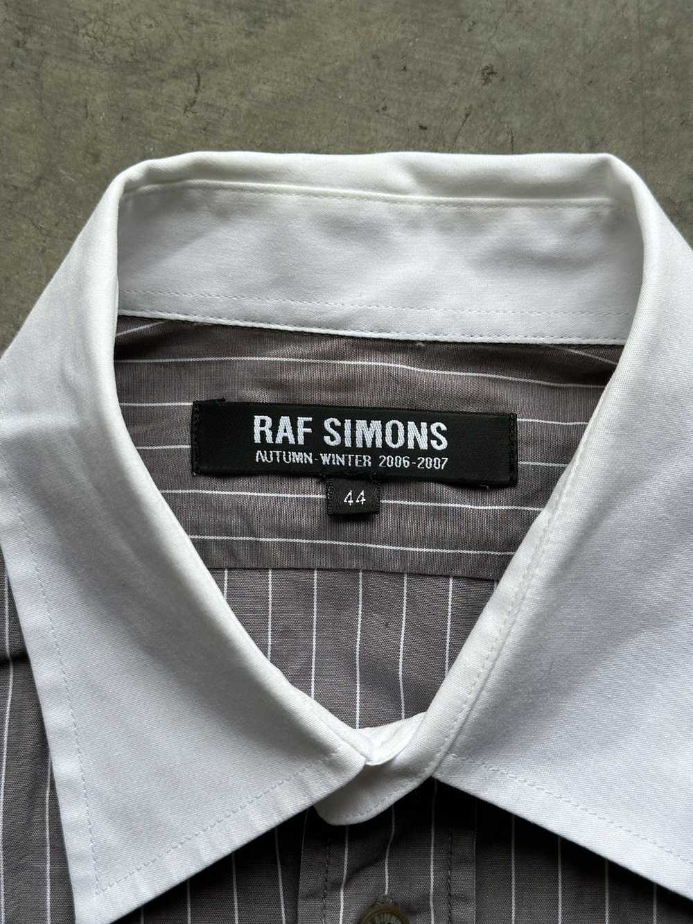 Raf Simons A/W06-07 Striped Button Up - image 4