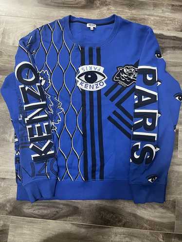 Vintage - Kenzo Tiger Paris Knit Sweater Crewneck