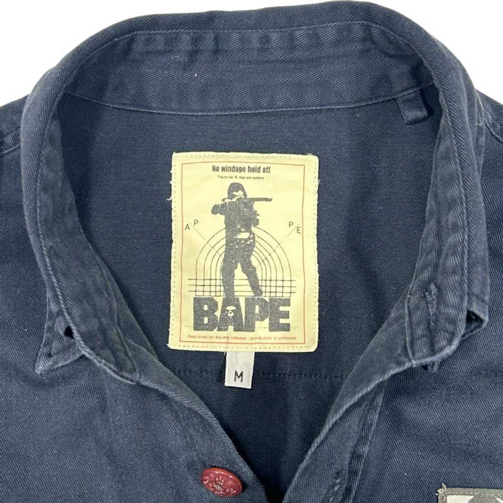A BATHING APE® Vintage Military Patchwork Button … - image 6