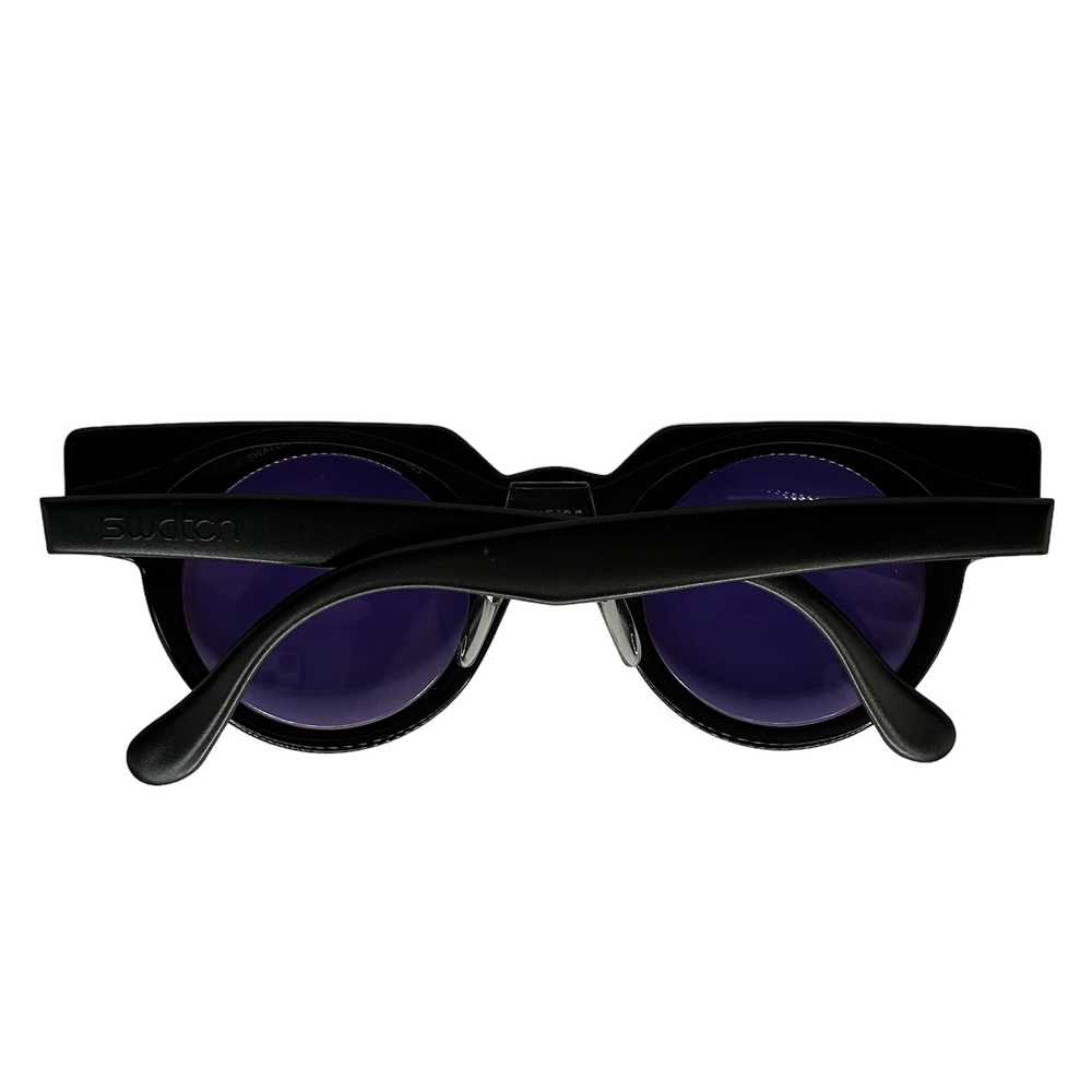 Swatch - Geometric Modular Purple Sunglasses - image 2