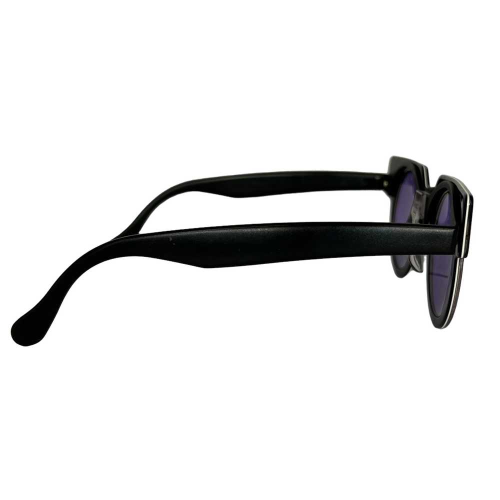 Swatch - Geometric Modular Purple Sunglasses - image 3