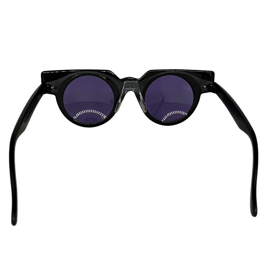 Swatch - Geometric Modular Purple Sunglasses - image 4