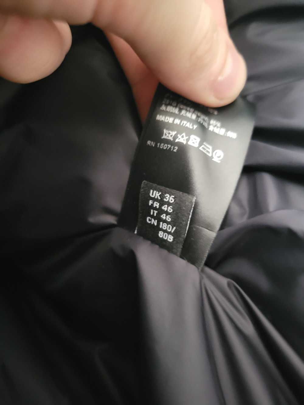 Amiri Teal Oversized Puffer Jacket Size Small - image 6