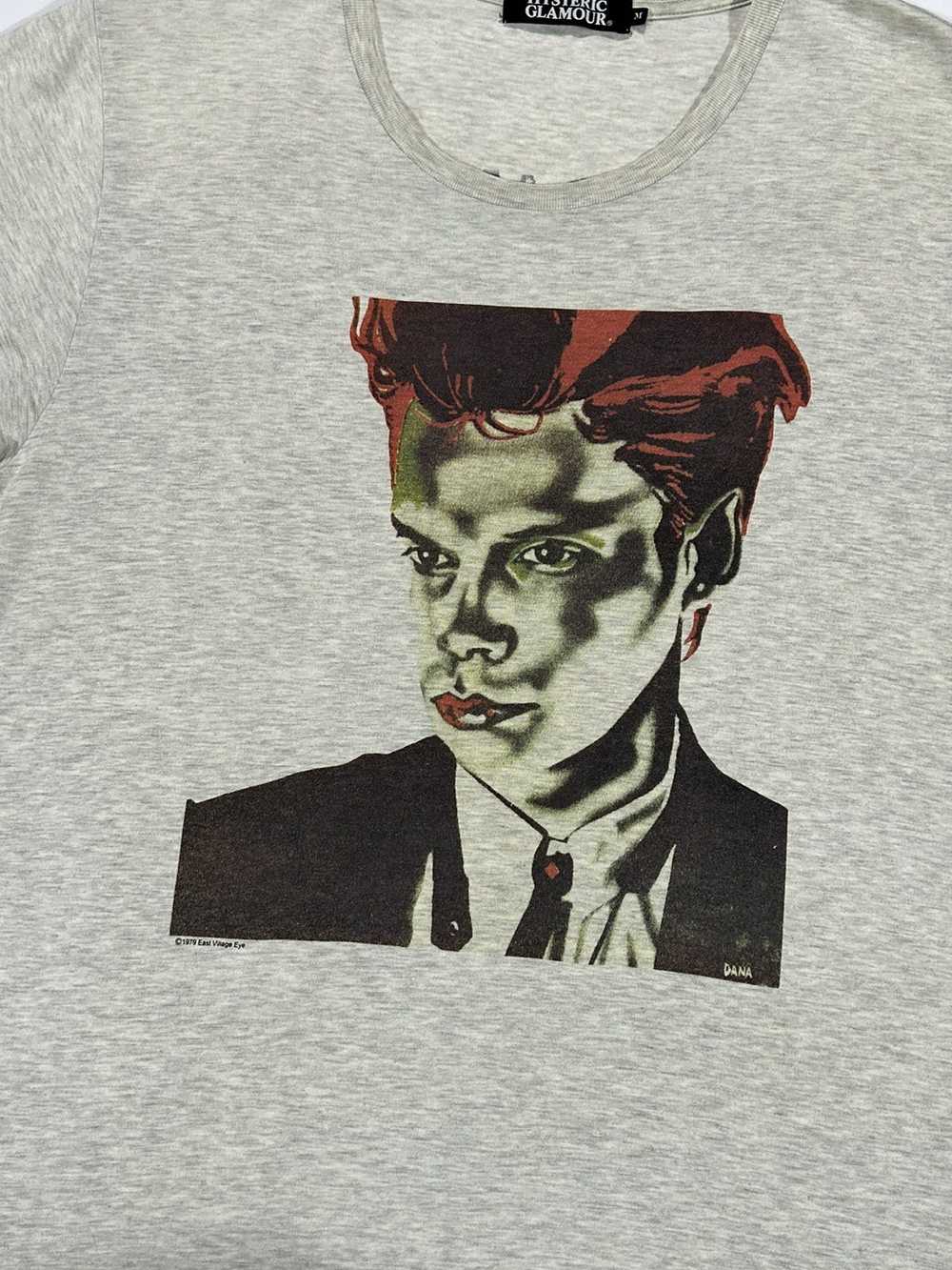 Hysteric Glamour James White Graphic T Shirt - image 4