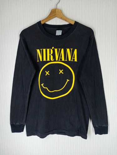 Nirvana × Rock T Shirt × Vintage Rare Vintage Nirv