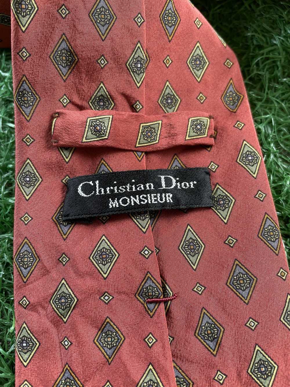 🔥Vintage Christian Dior Monsieur Full Print Neck… - image 3