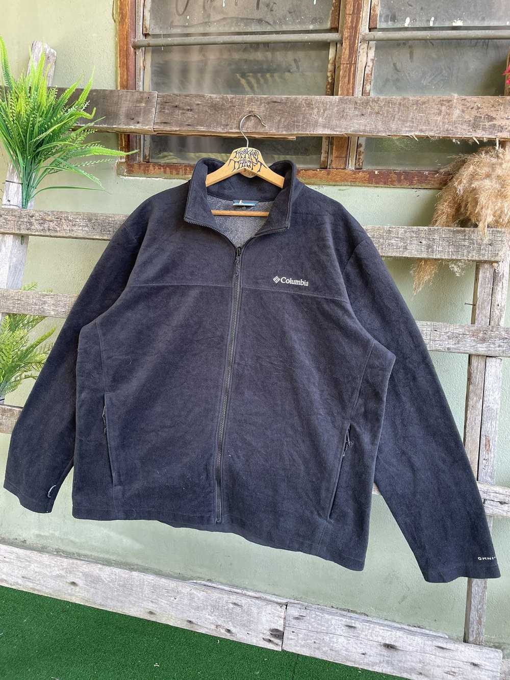 💥Vintage Columbia Omni Heat Fleece Zipper Sweater - image 1
