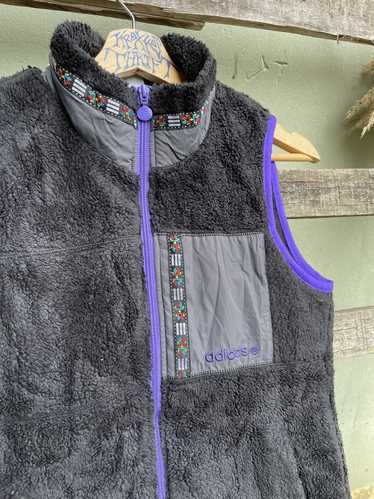 Adidas Neo Sherpa Fleece Vest - image 1