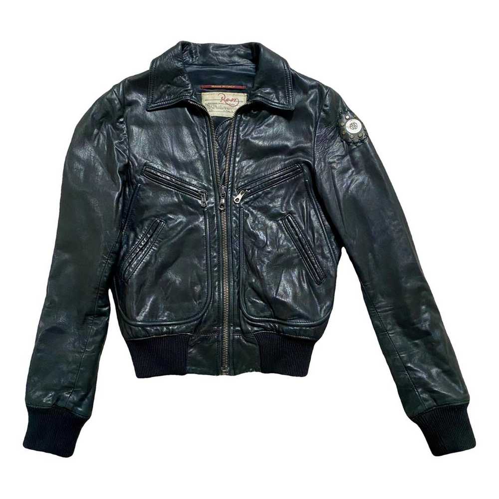 Ra-Re Leather biker jacket - image 1