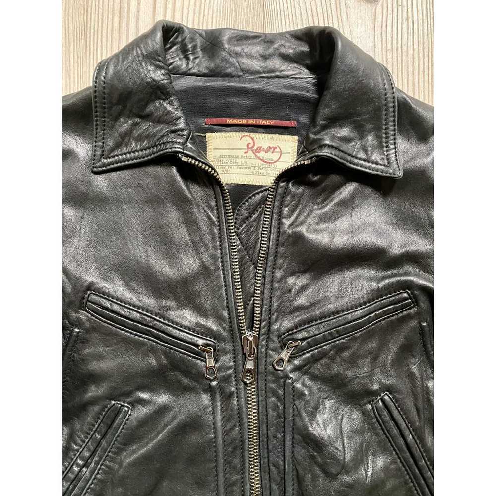 Ra-Re Leather biker jacket - image 3