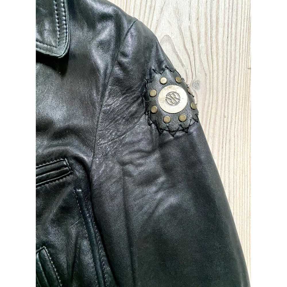 Ra-Re Leather biker jacket - image 4