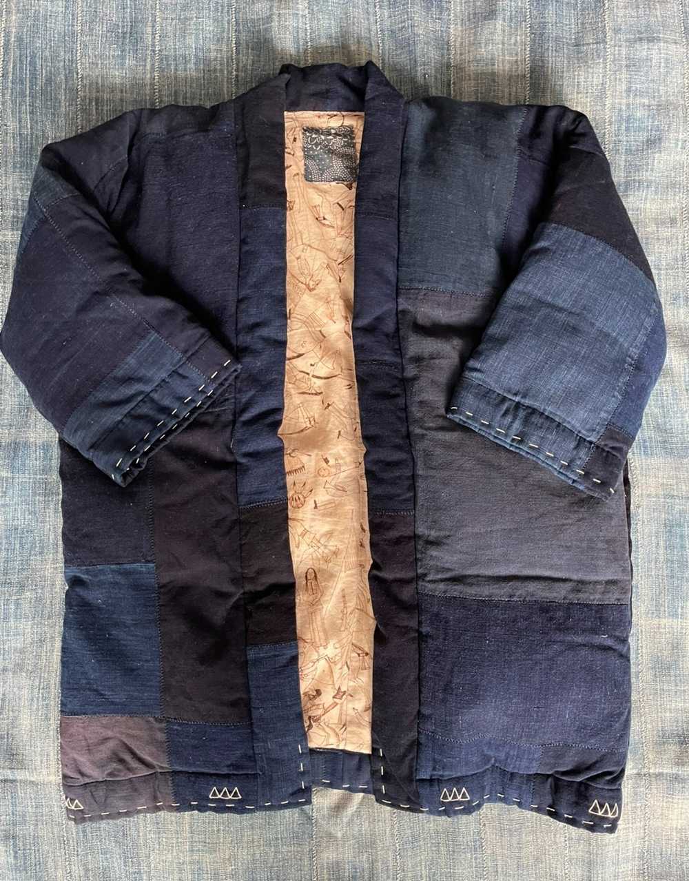 Visvim 16aw ict Kofu Sanjuro Kimono Down indigo - image 1
