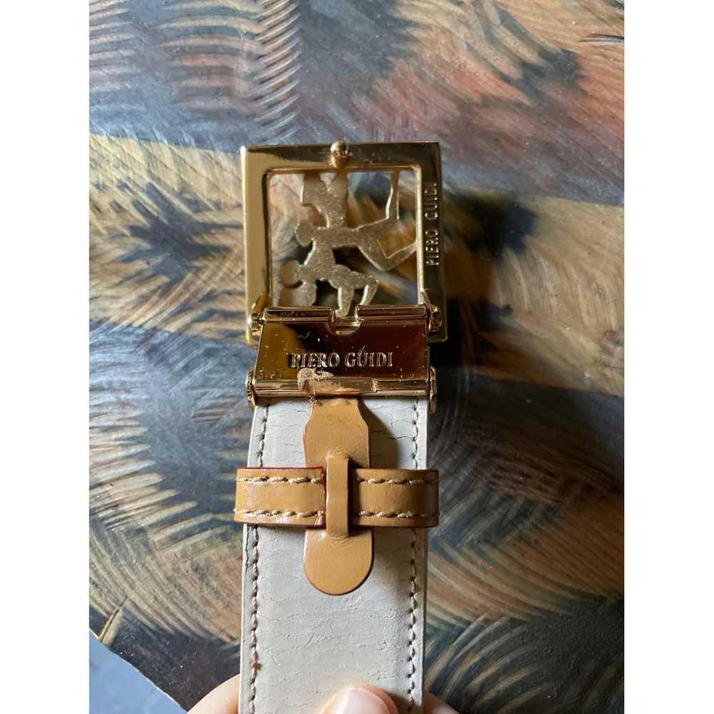Piero Guidi Leather belt - image 8