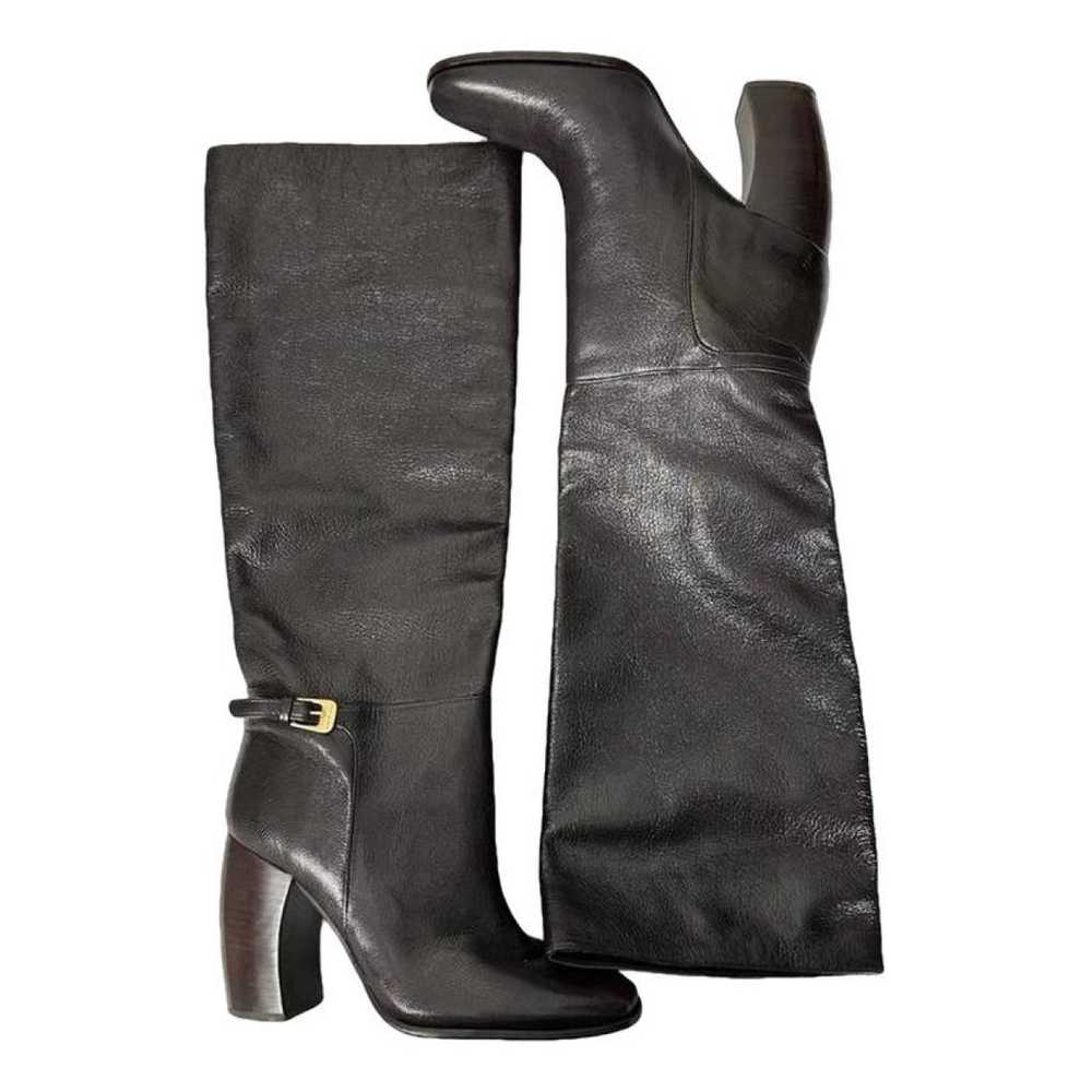 Tory Burch Leather riding boots - image 1