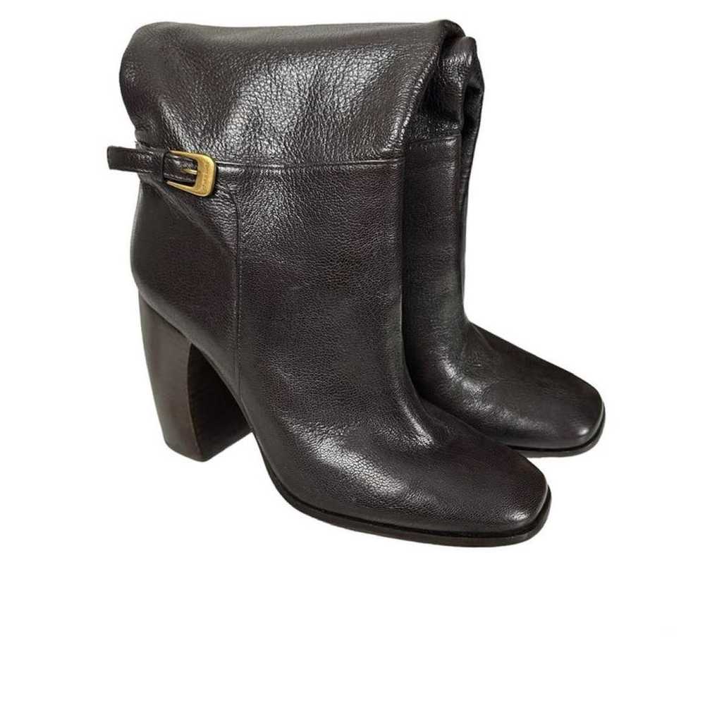 Tory Burch Leather riding boots - image 2