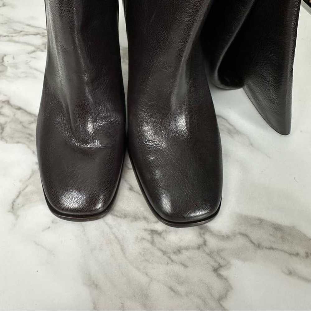 Tory Burch Leather riding boots - image 4