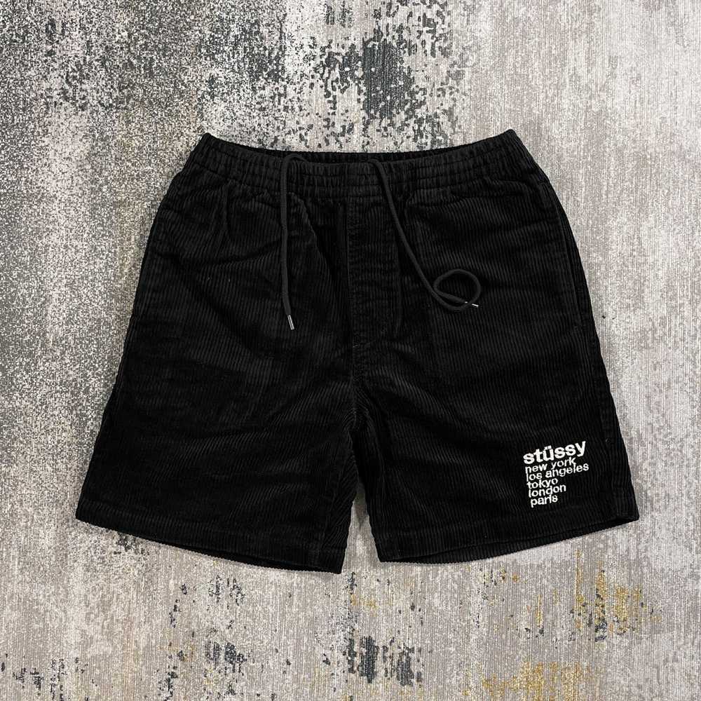 Vintage - STUSSY SHORTS CORD CITIES - SIZE 28 - image 1