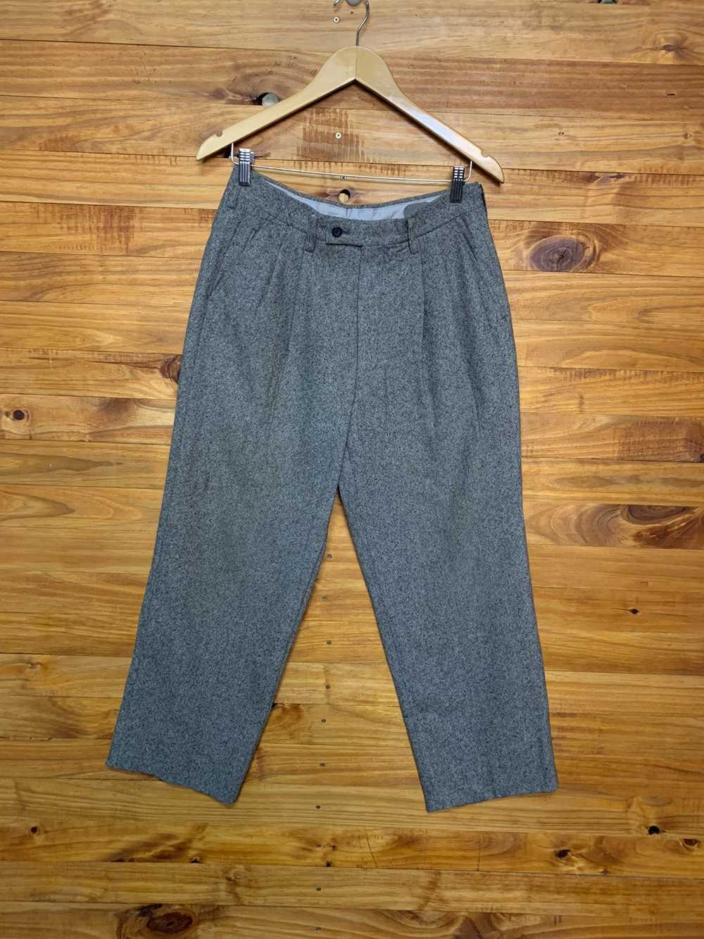 Vintage Kenzo Wool Trouser Pants - image 1