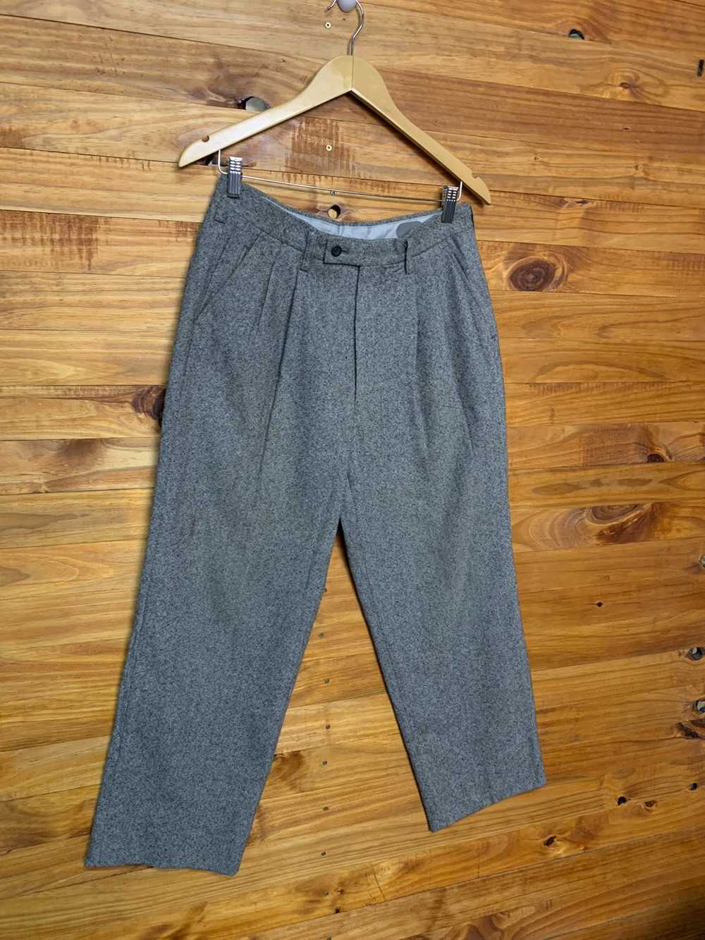 Vintage Kenzo Wool Trouser Pants - image 2