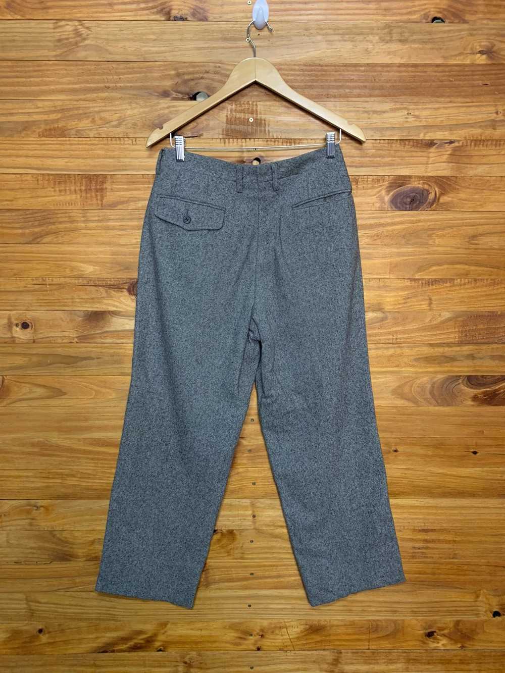 Vintage Kenzo Wool Trouser Pants - image 9