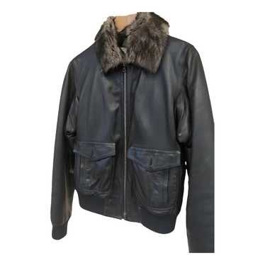Mac Douglas Leather biker jacket