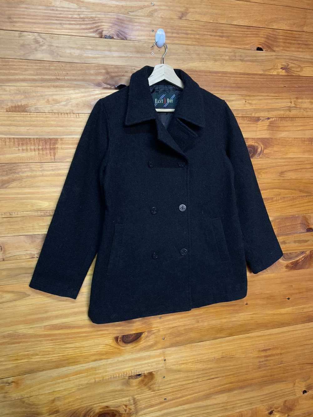 Vintage - Vintage East Boy Double Breast Wool Coat - image 2