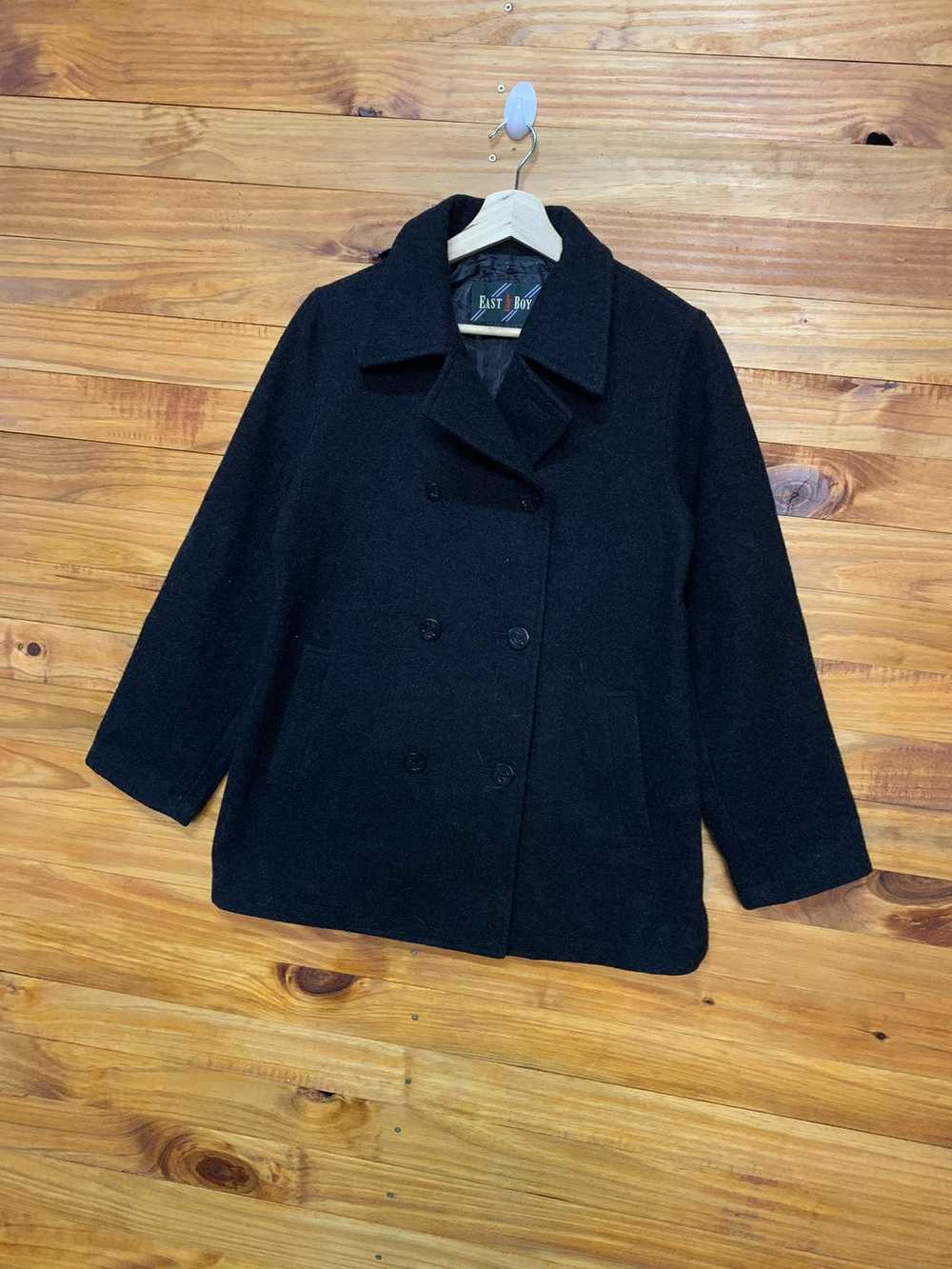 Vintage - Vintage East Boy Double Breast Wool Coat - image 3